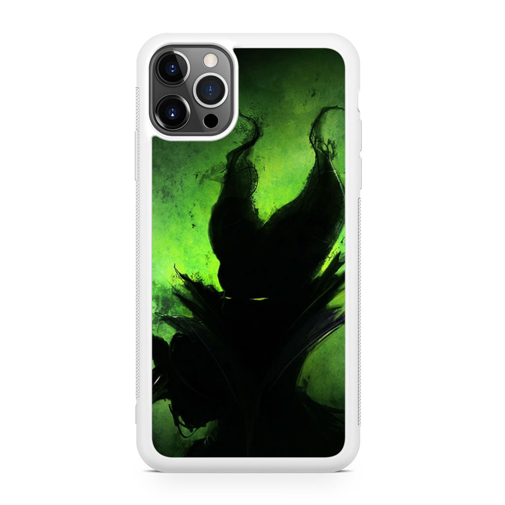 Villains Maleficent Silhouette iPhone 12 Pro Max Case
