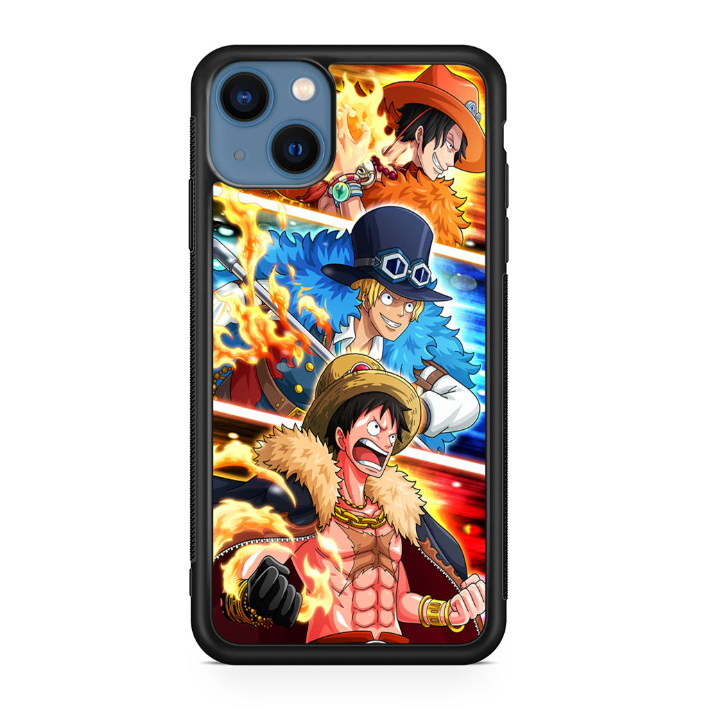 Ace Sabo Luffy iPhone 13 / 13 mini Case