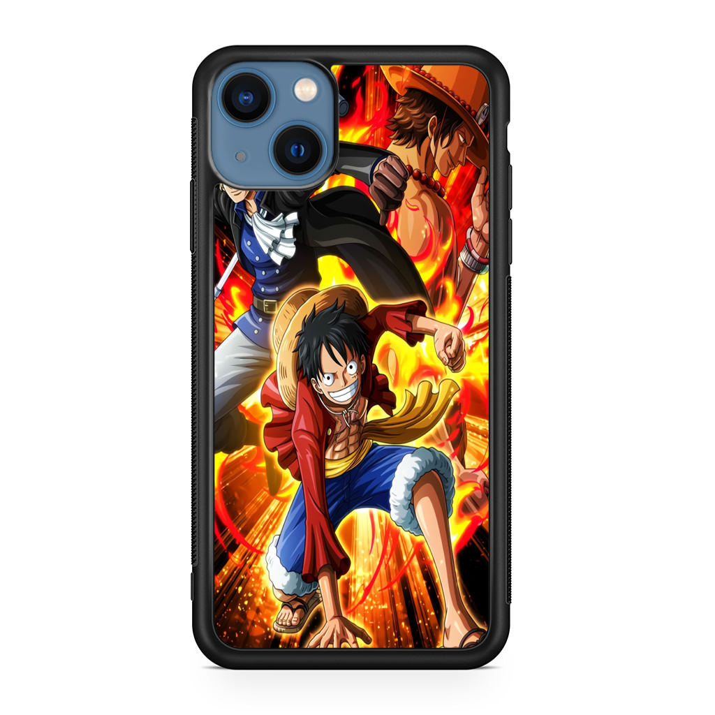 Ace Sabo Luffy Brotherhood iPhone 13 / 13 mini Case