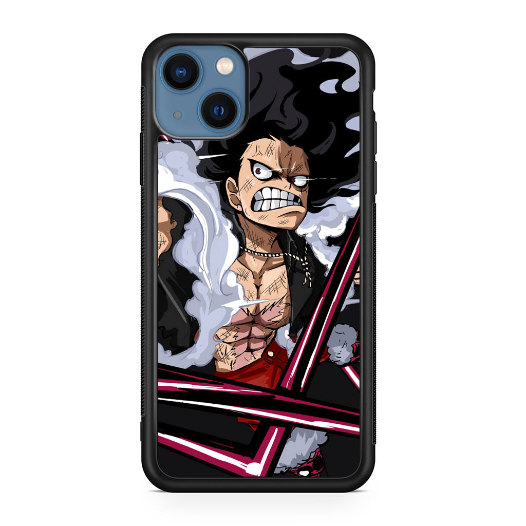 Luffy Snake Man Culverin Art iPhone 13 / 13 mini Case