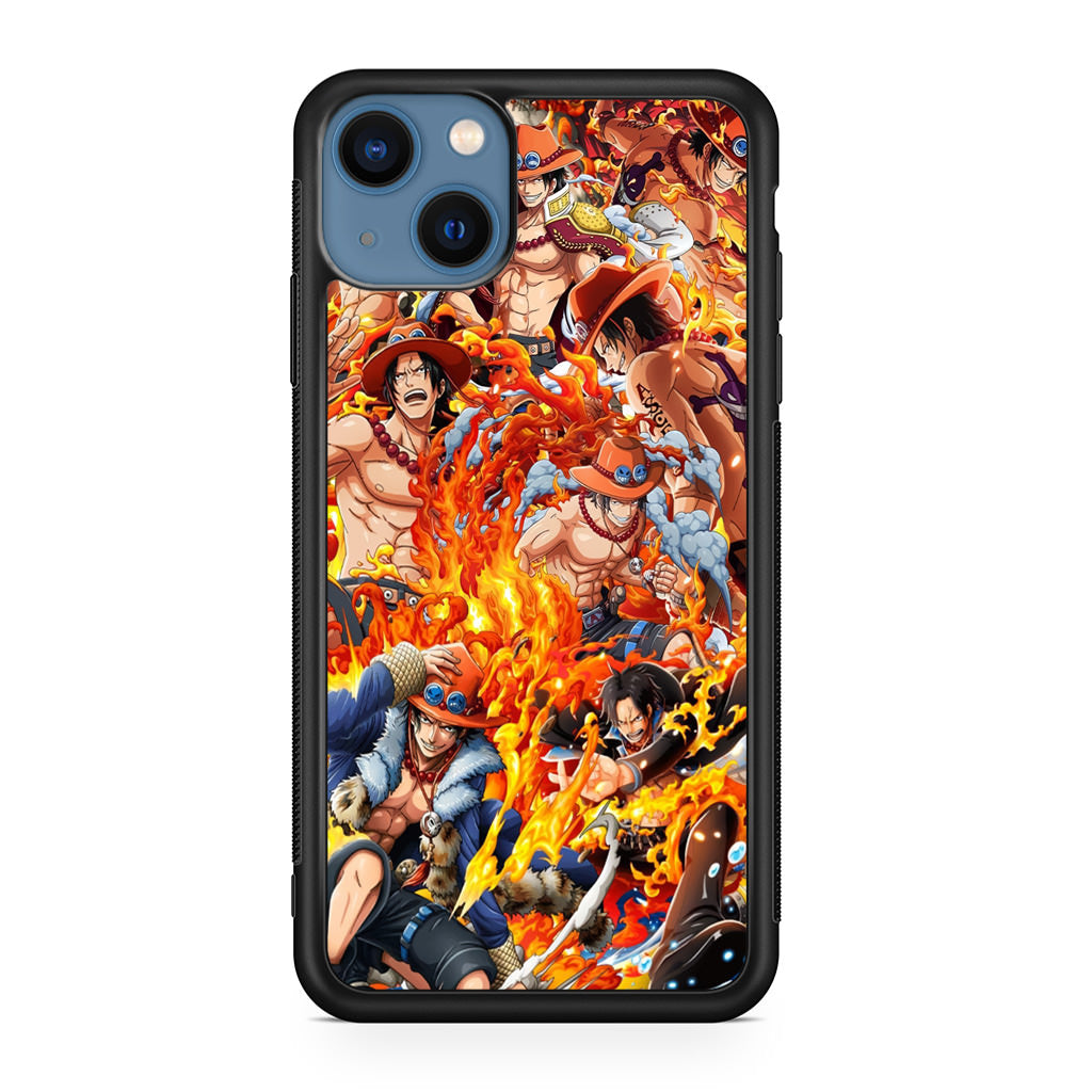 Portgas D Ace Collections iPhone 13 / 13 mini Case
