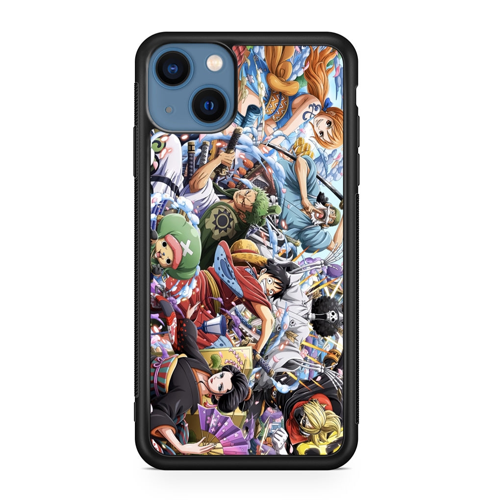 Straw Hat Pirates Arc Wano iPhone 13 / 13 mini Case