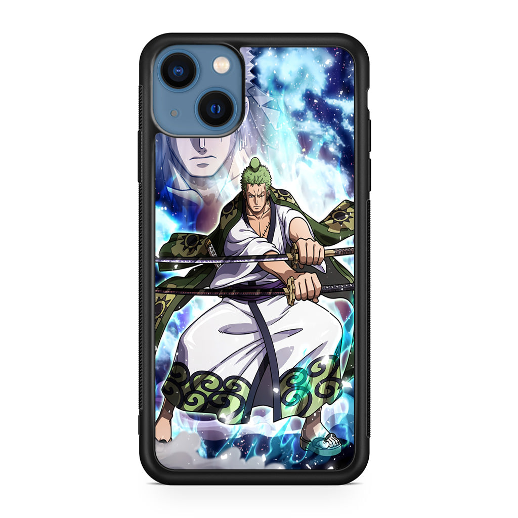 Zoro Two-Sword Style Arc Wano iPhone 13 / 13 mini Case