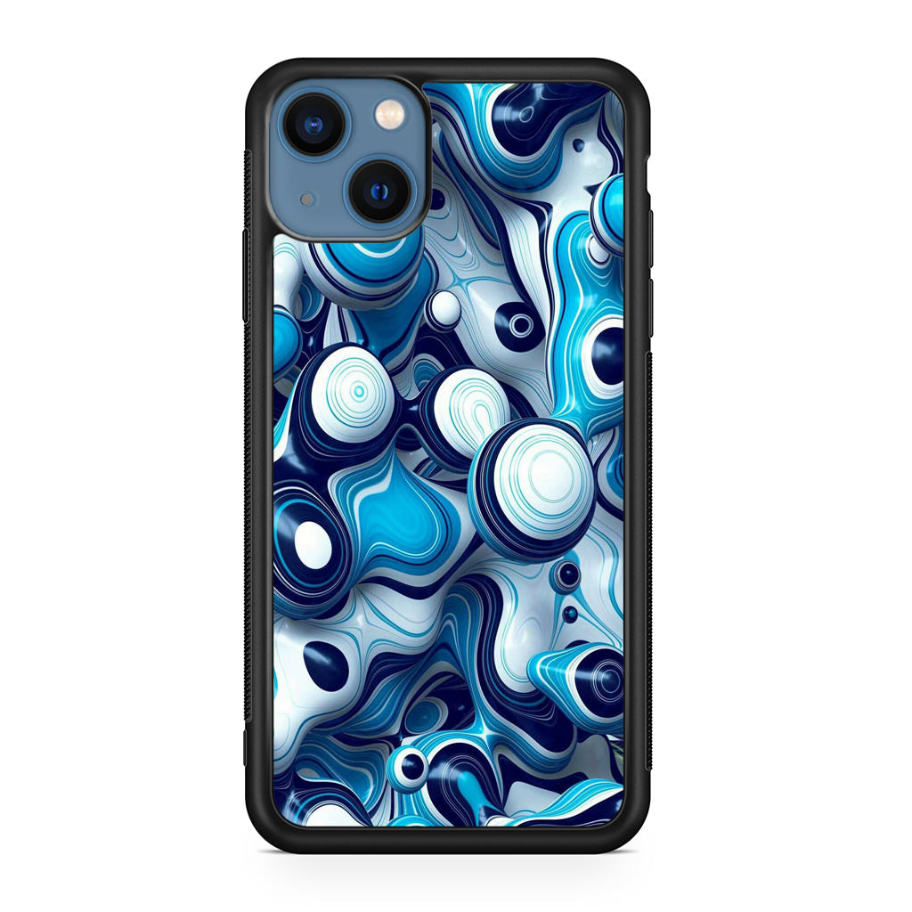 Abstract Art All Blue iPhone 13 / 13 mini Case