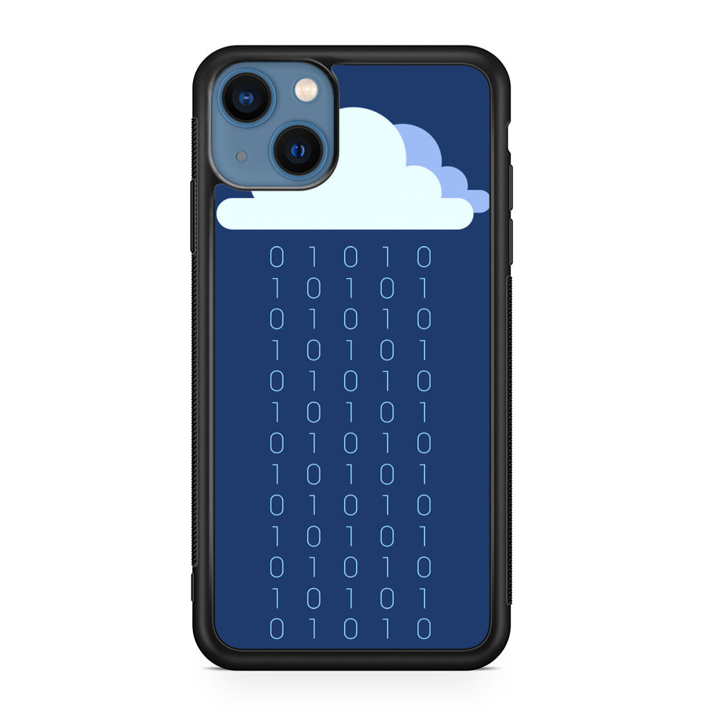 Abstract Binary Minimalist iPhone 13 / 13 mini Case