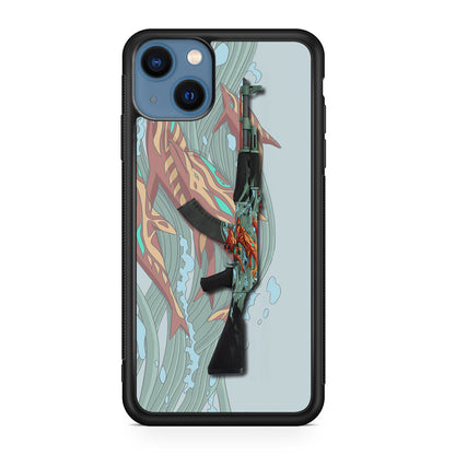 AK-47 Aquamarine Revenge iPhone 13 / 13 mini Case