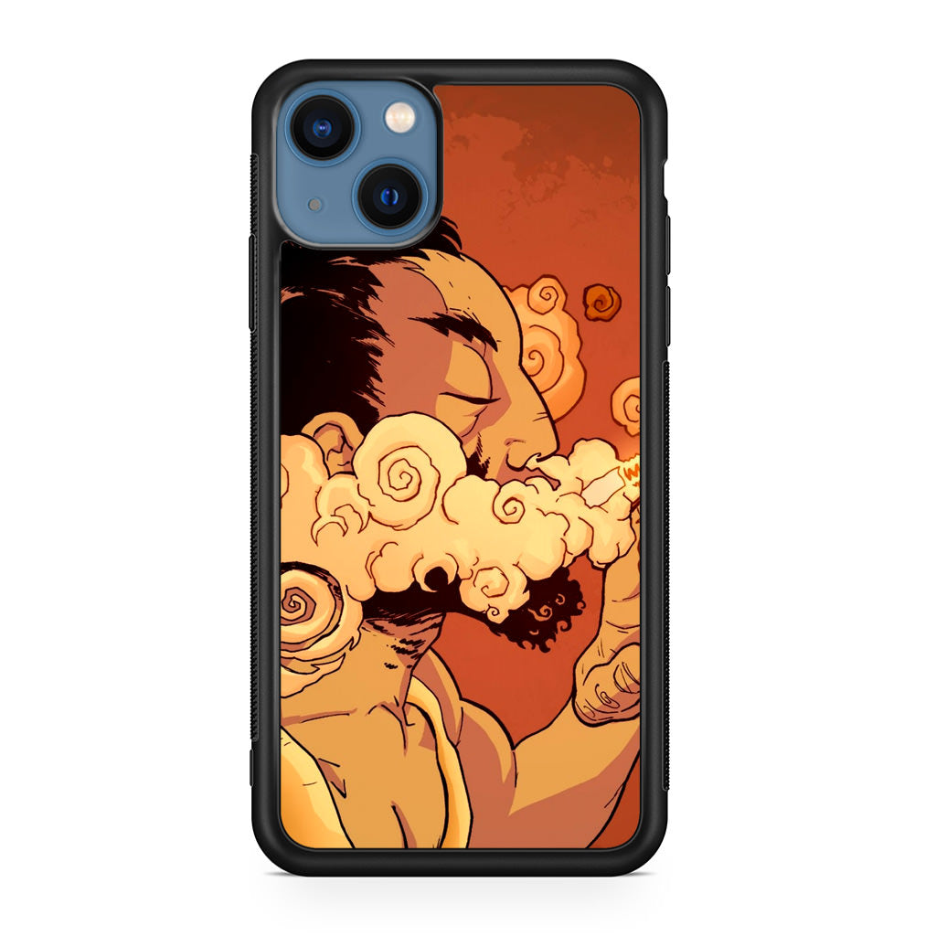 Artistic Psychedelic Smoke iPhone 13 / 13 mini Case