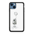 Astronaut Moon Balloon iPhone 13 / 13 mini Case