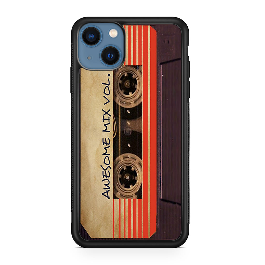 Awesome Mix Vol 1 Cassette iPhone 13 / 13 mini Case