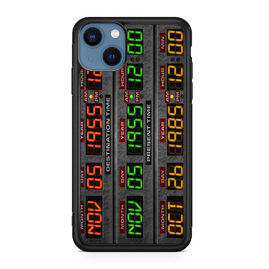 Back To The Future Time Circuits iPhone 13 / 13 mini Case