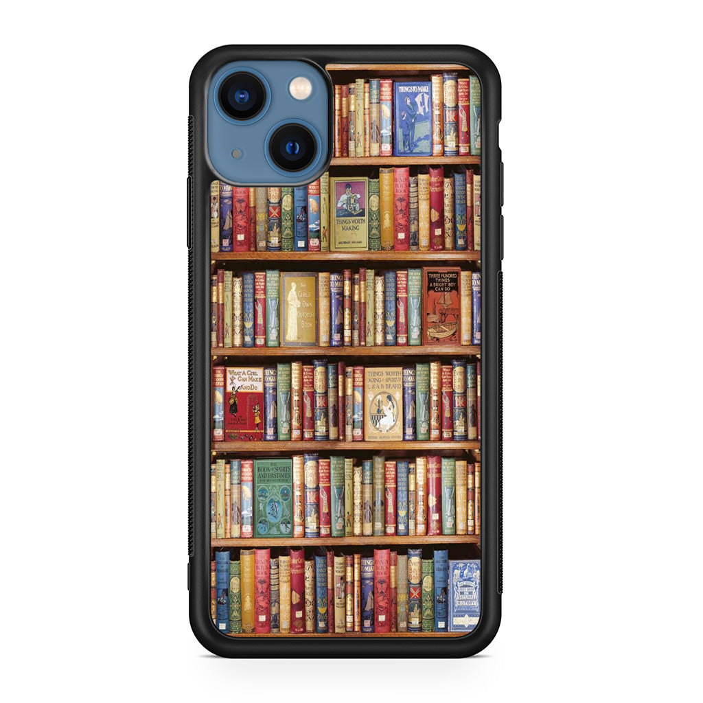 Bookshelf Library iPhone 13 / 13 mini Case