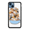 Cats on A Bowl iPhone 13 / 13 mini Case
