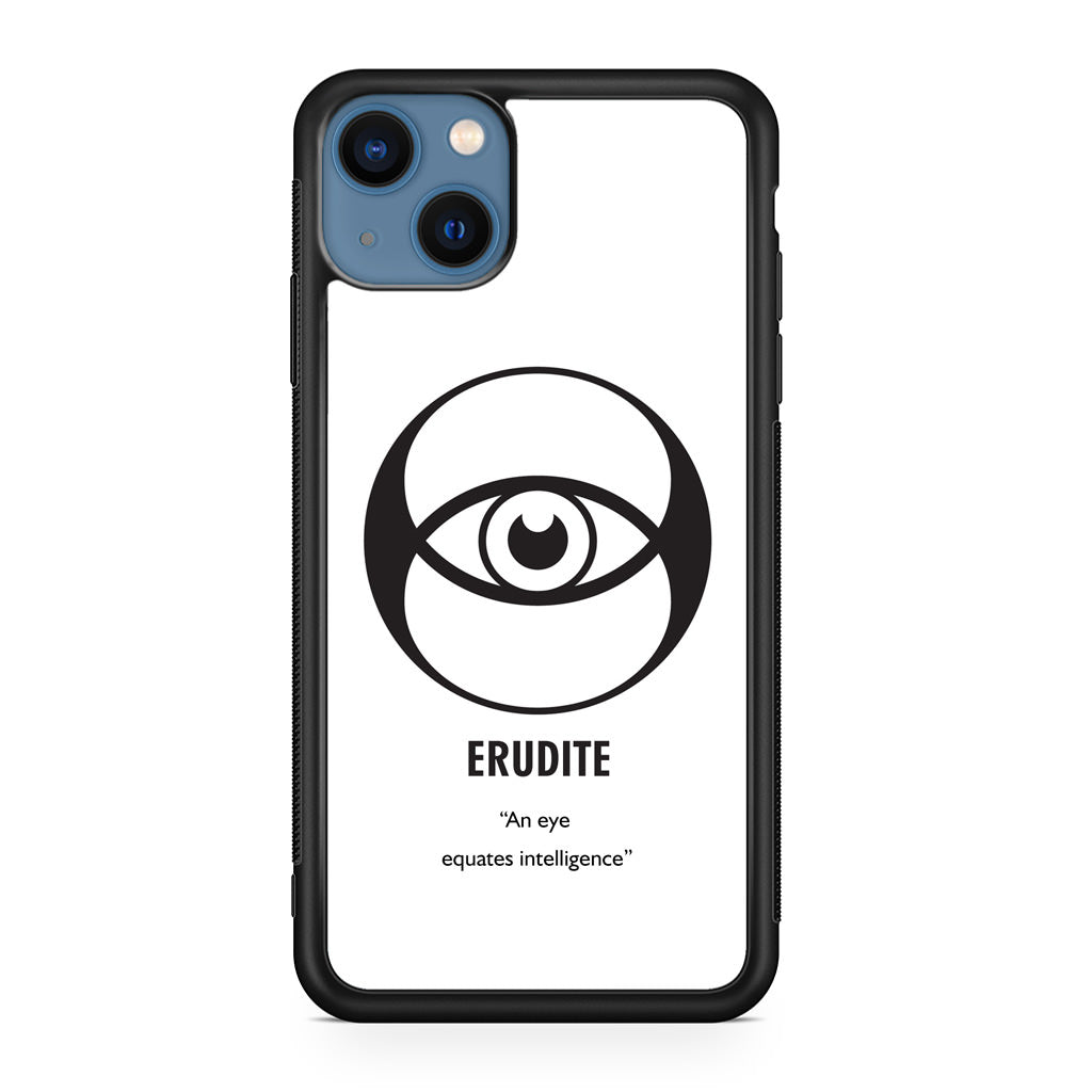 Erudite Divergent Faction iPhone 13 / 13 mini Case