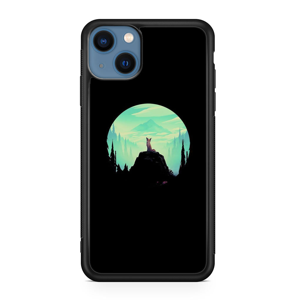Fox on the Rock iPhone 13 / 13 mini Case