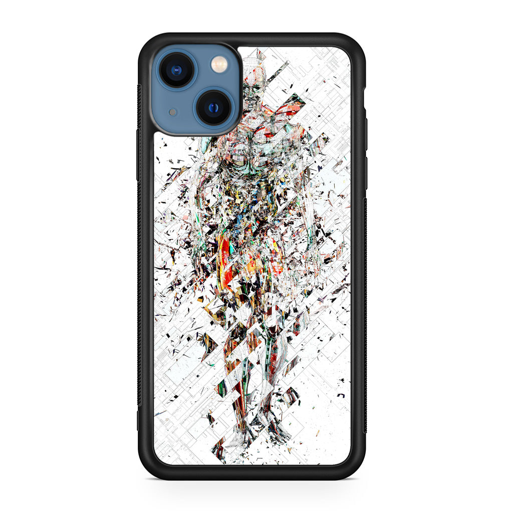 Fragmantacia Art Human Abstract iPhone 13 / 13 mini Case