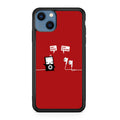 Funny Music Headphones Player Buds iPhone 13 / 13 mini Case
