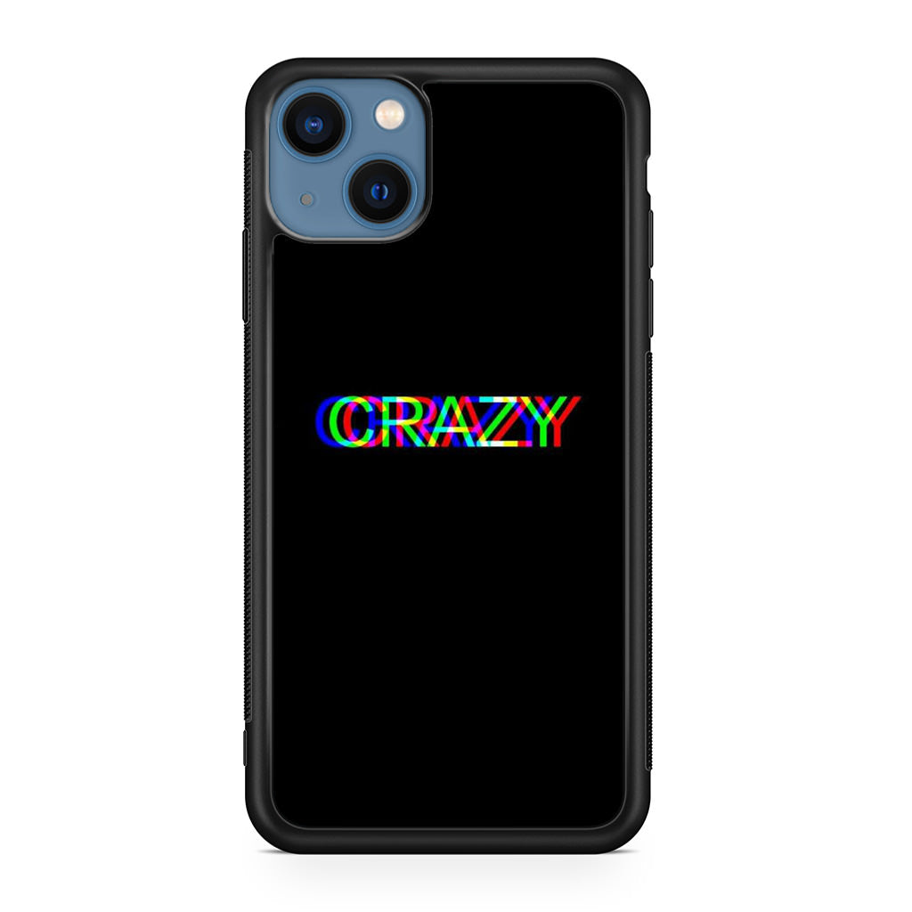 Glitch Crazy iPhone 13 / 13 mini Case