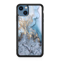 Golden Azure Marble iPhone 13 / 13 mini Case