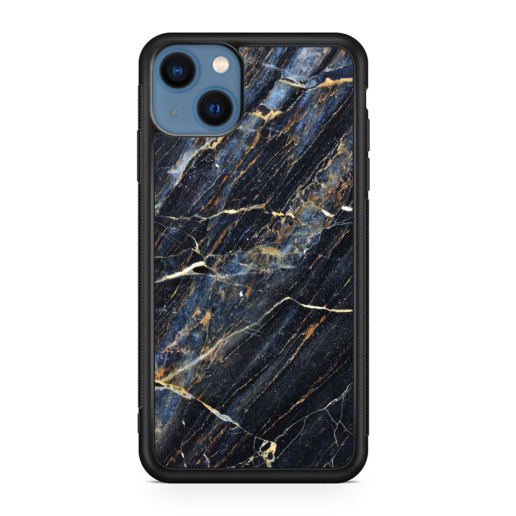 Golden Black Marble iPhone 13 / 13 mini Case
