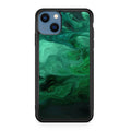 Green Abstract Art iPhone 13 / 13 mini Case