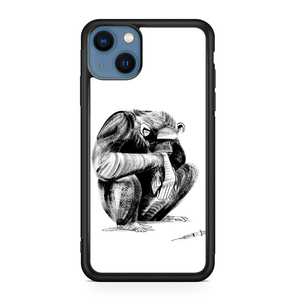 Guinea Chimp iPhone 13 / 13 mini Case