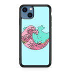 Japanese Pastel Wave iPhone 13 / 13 mini Case
