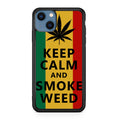 Keep Calm And Smoke Weed iPhone 13 / 13 mini Case