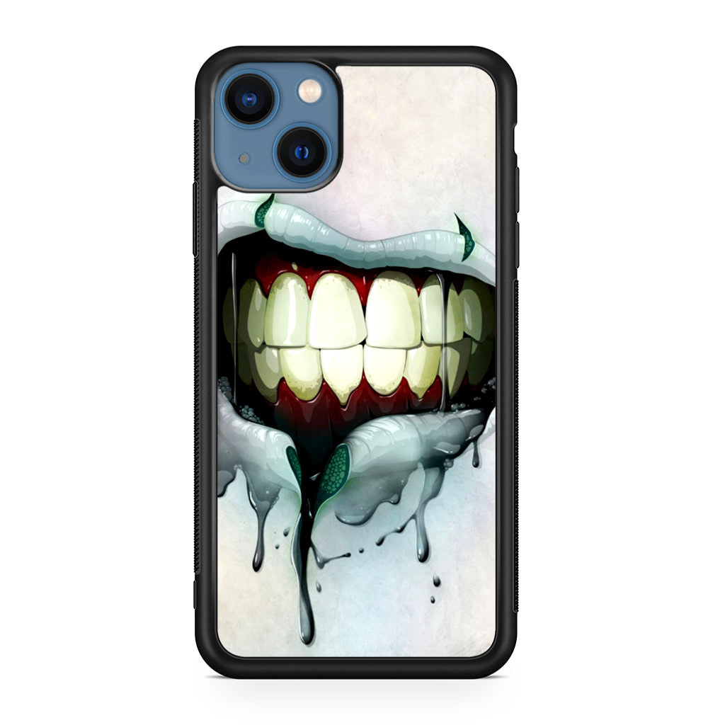 Lips Mouth Teeth iPhone 13 / 13 mini Case