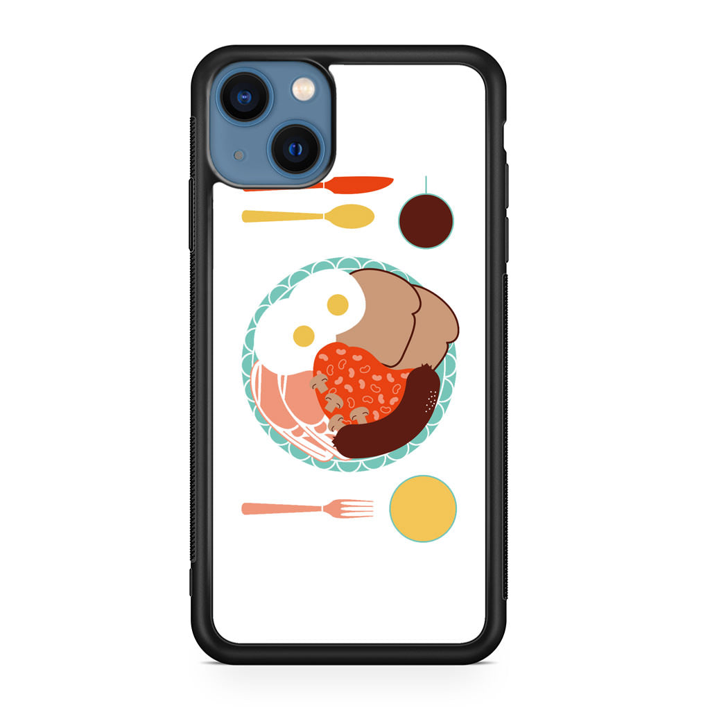 London Breakfast iPhone 13 / 13 mini Case