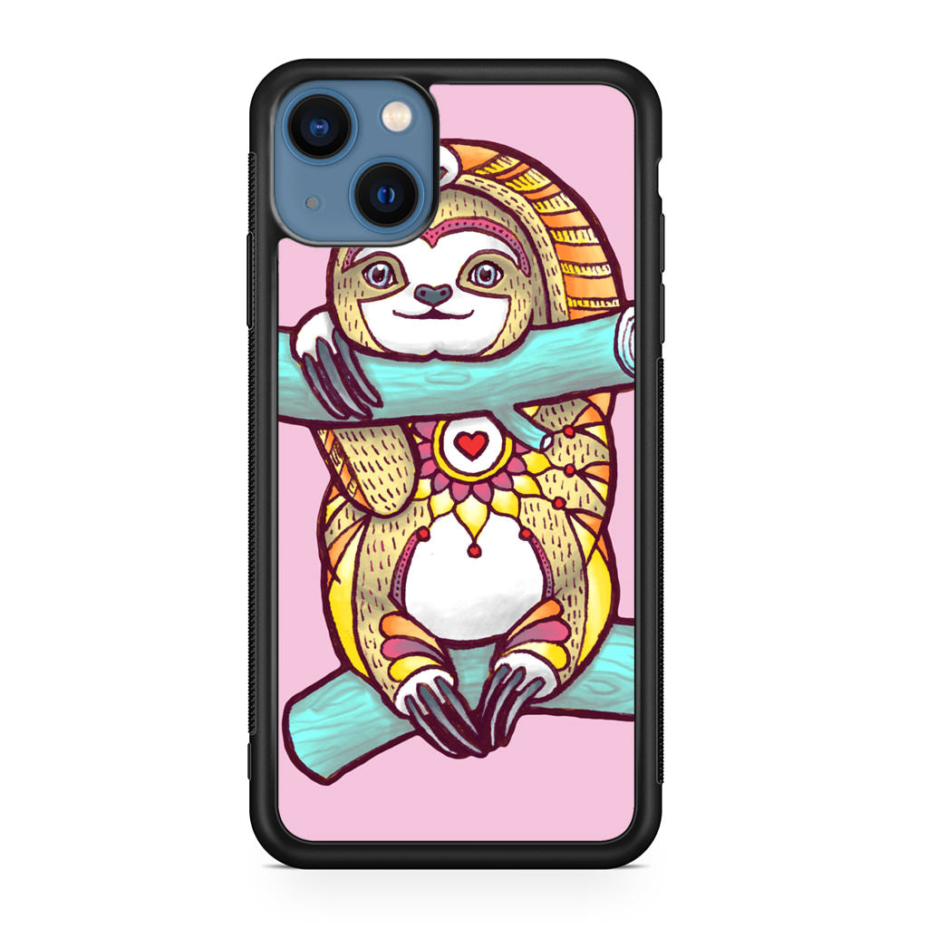 Mandala Sloth iPhone 13 / 13 mini Case