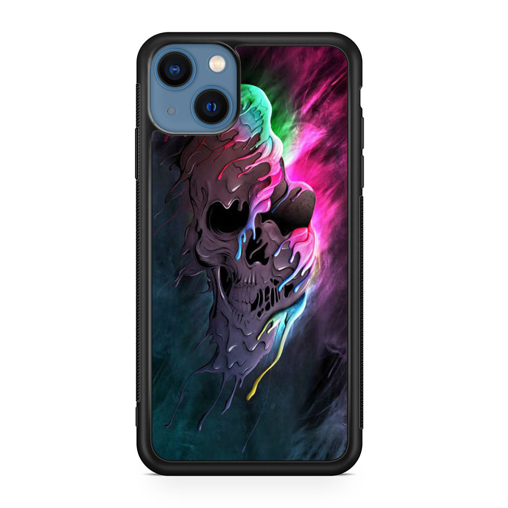 Melted Skull iPhone 13 / 13 mini Case