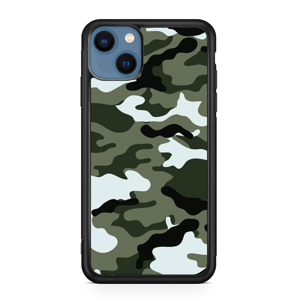 Military Green Camo iPhone 13 / 13 mini Case