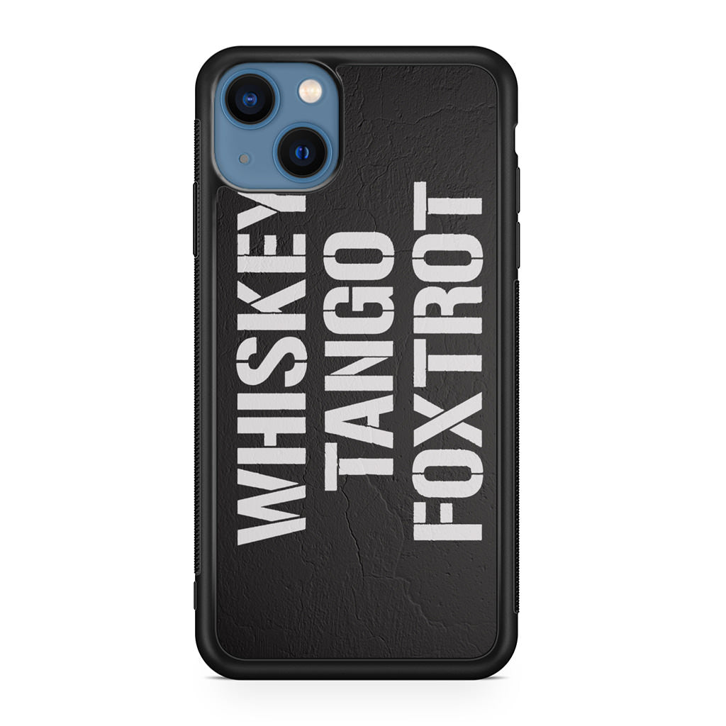 Military Signal Code iPhone 13 / 13 mini Case
