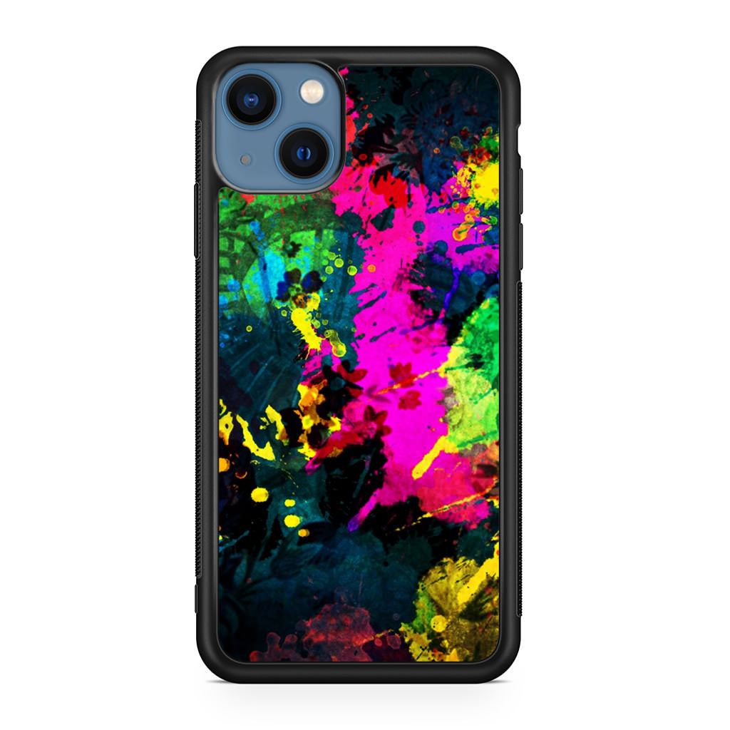 Mixture Colorful Paint iPhone 13 / 13 mini Case