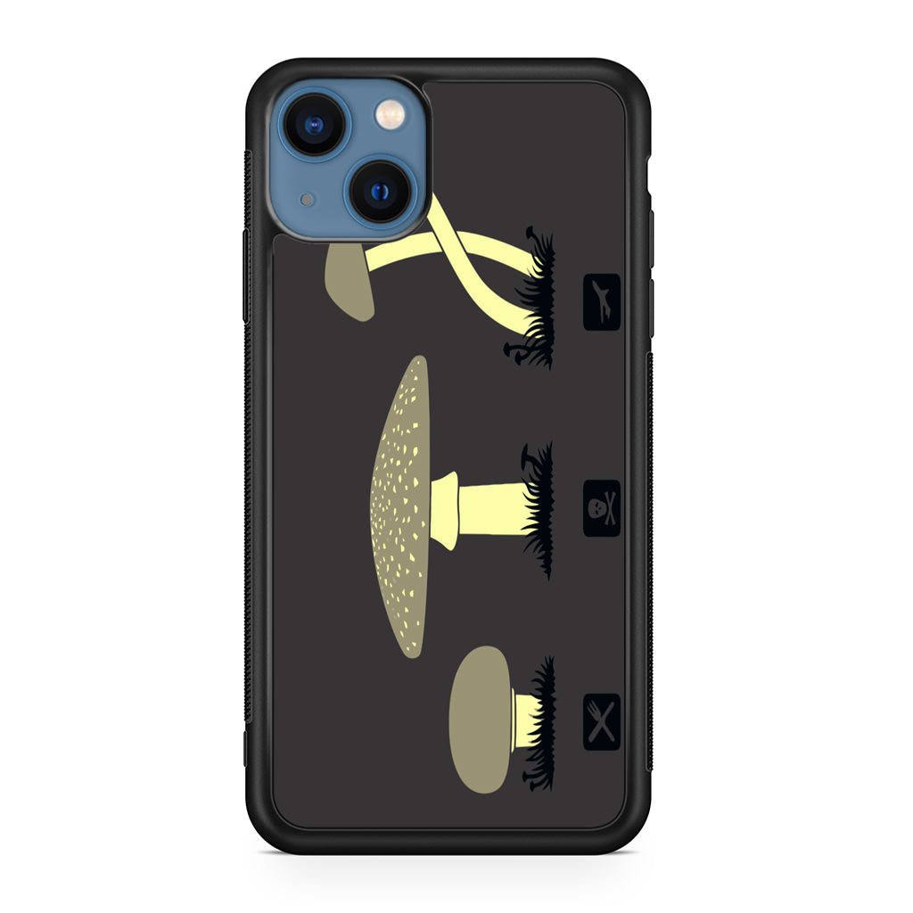 Mushroom Minimalism iPhone 13 / 13 mini Case