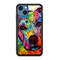 Pitbull Love Painting iPhone 13 / 13 mini Case