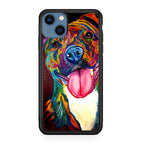 Pitbull Painting Art iPhone 13 / 13 mini Case