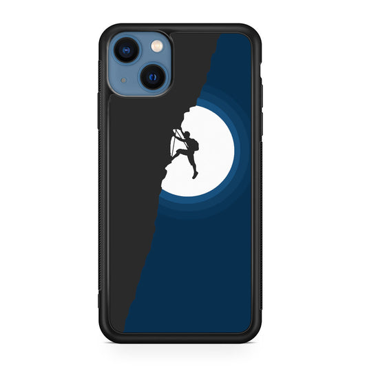 Silhouette of Climbers iPhone 13 / 13 mini Case