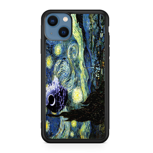 Skellington on a Starry Night iPhone 13 / 13 mini Case