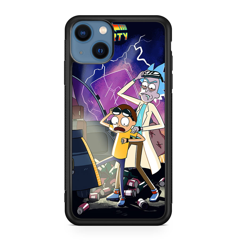 Rick And Morty Back To The Future iPhone 13 / 13 mini Case