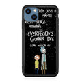 Rick And Morty Quotes iPhone 13 / 13 mini Case
