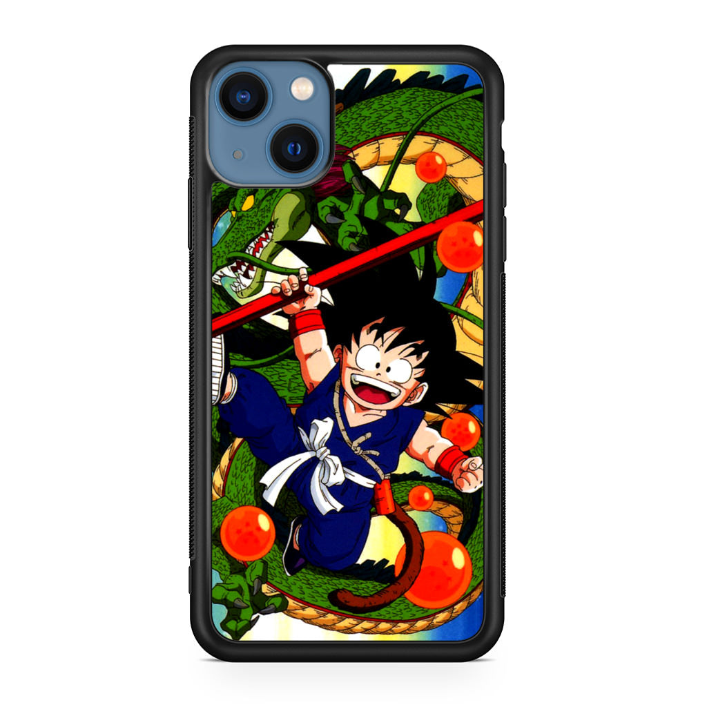 Shenlong And Little Goku Dragon Ball iPhone 13 / 13 mini Case