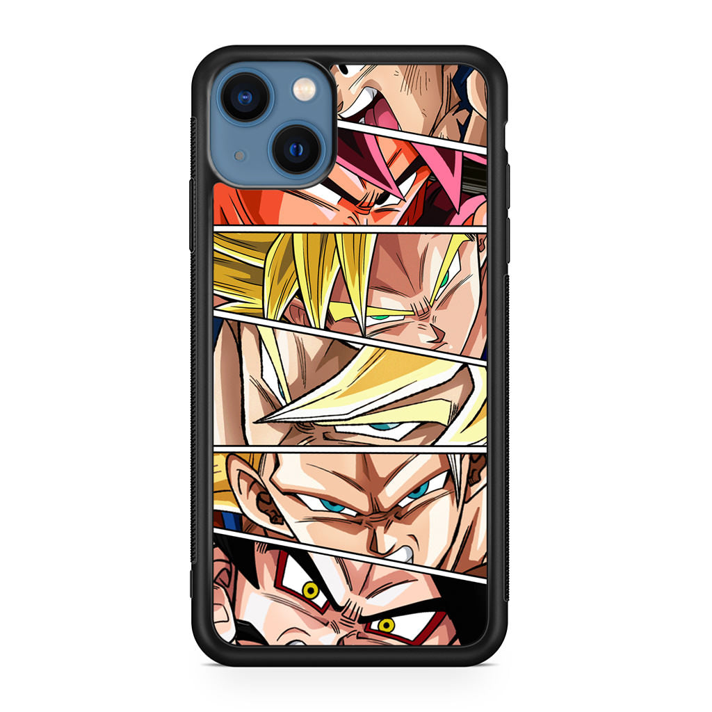 Son Goku Forms iPhone 13 / 13 mini Case