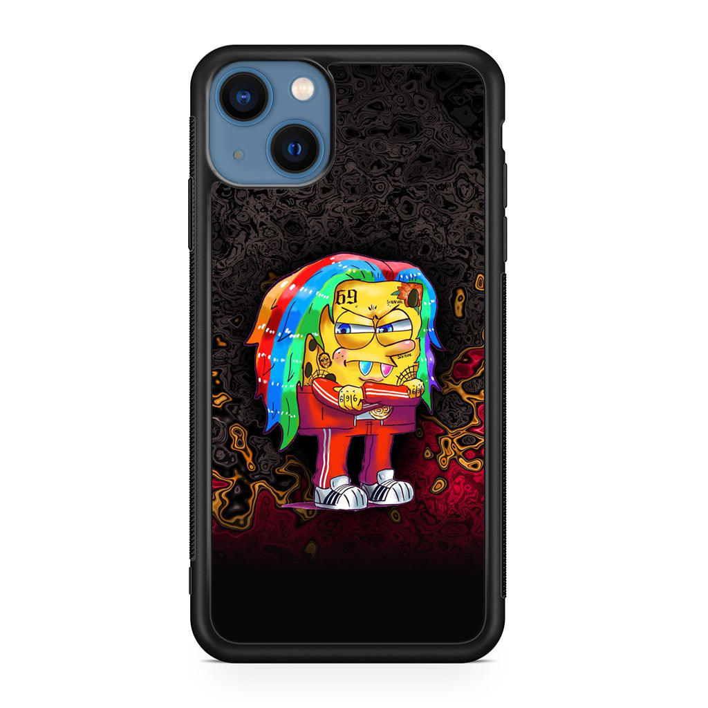 Sponge Hypebeast 69 Mode iPhone 13 / 13 mini Case