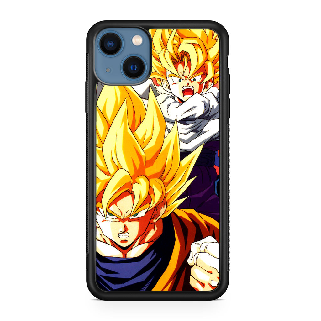 Super Saiyan Goku And Gohan iPhone 13 / 13 mini Case