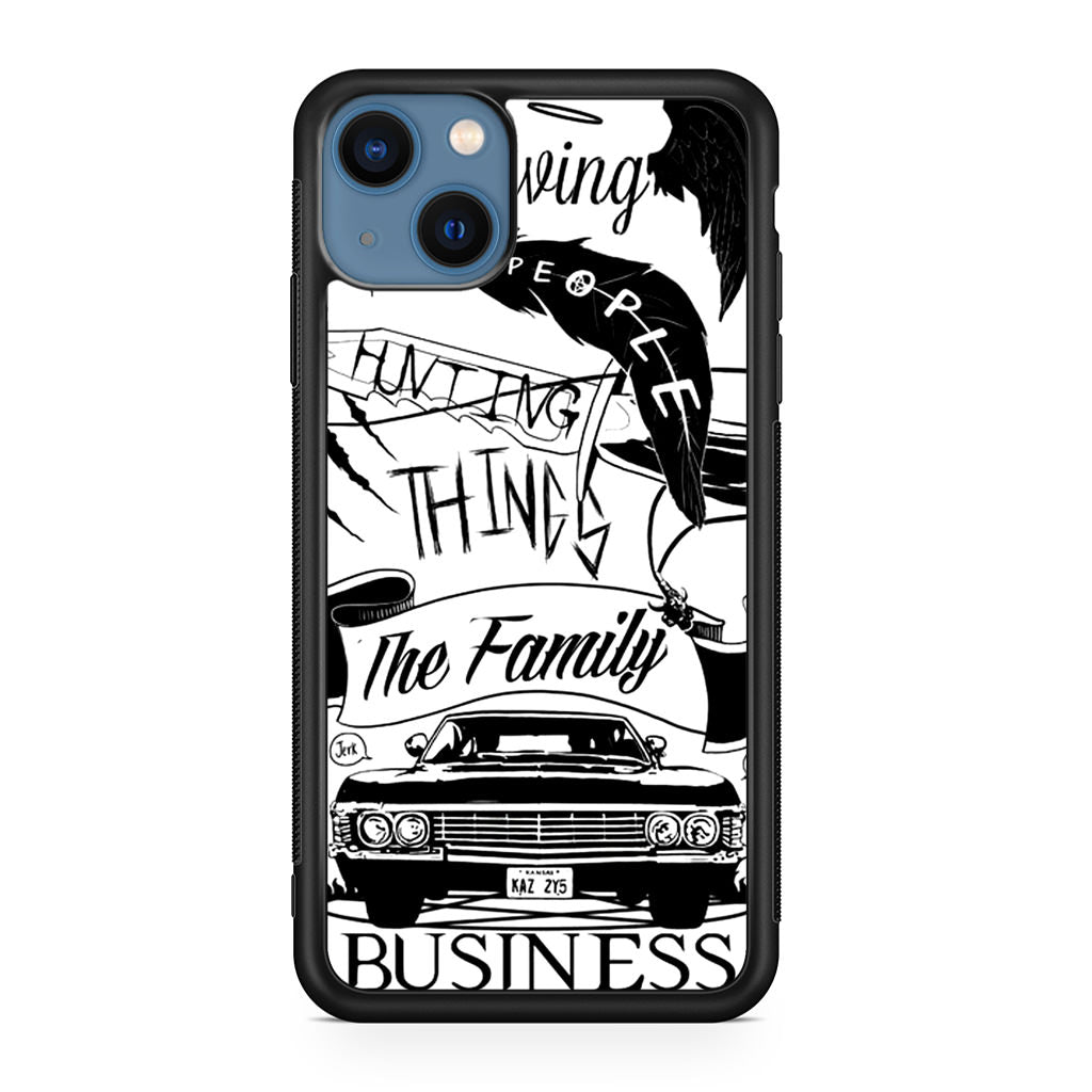 Supernatural Family Business Saving People iPhone 13 / 13 mini Case