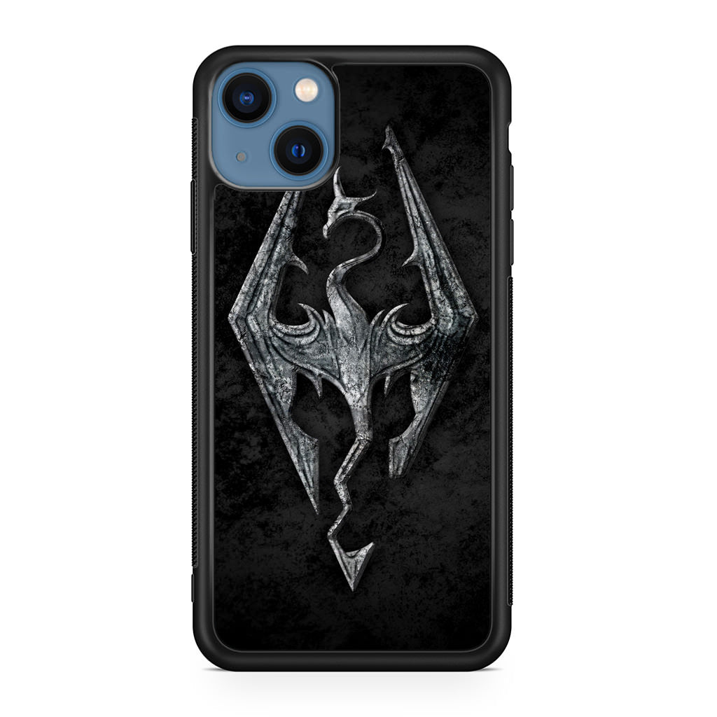 The Elder Scrolls V Skyrim Logo iPhone 13 / 13 mini Case