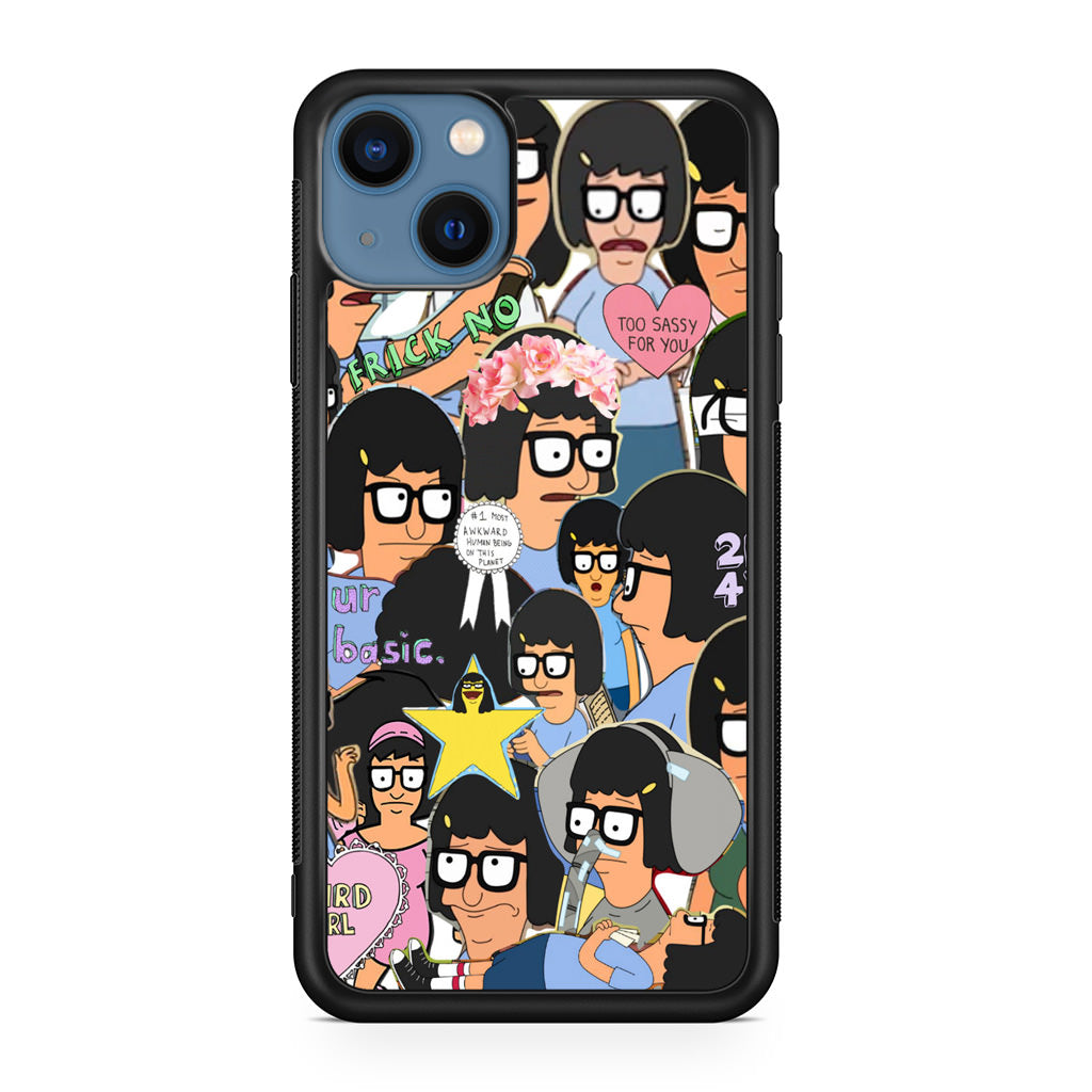Tina Belcher Collage iPhone 13 / 13 mini Case