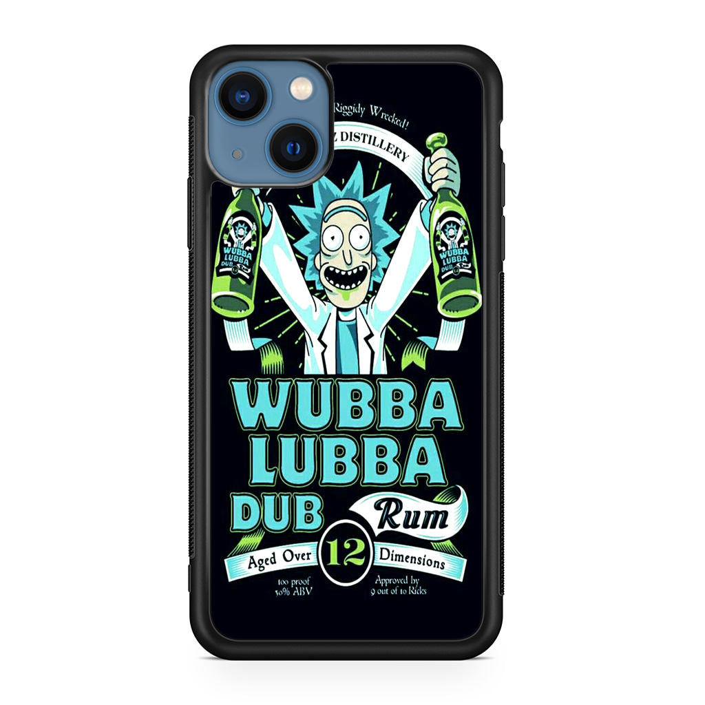 Wubba Lubba Dub Rum iPhone 13 / 13 mini Case