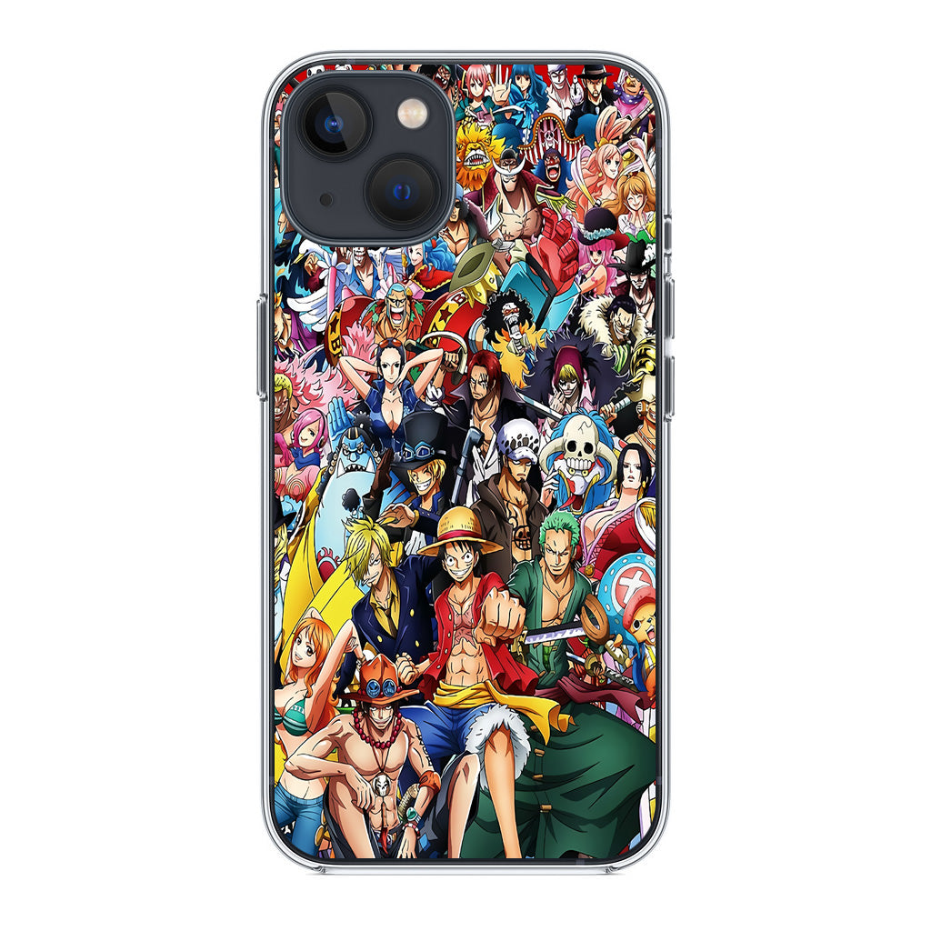 One Piece Characters In New World iPhone 13 / 13 mini Case